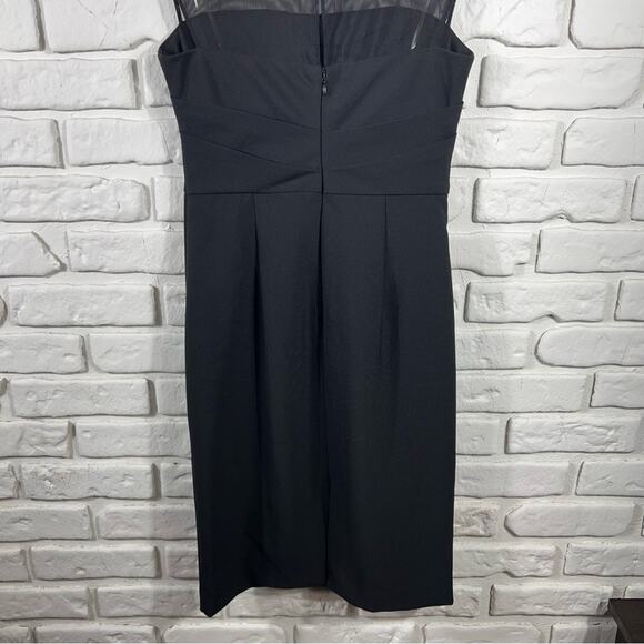 NWT Vera Wang Black Formal Dress Size 6 - Picture 5 of 11